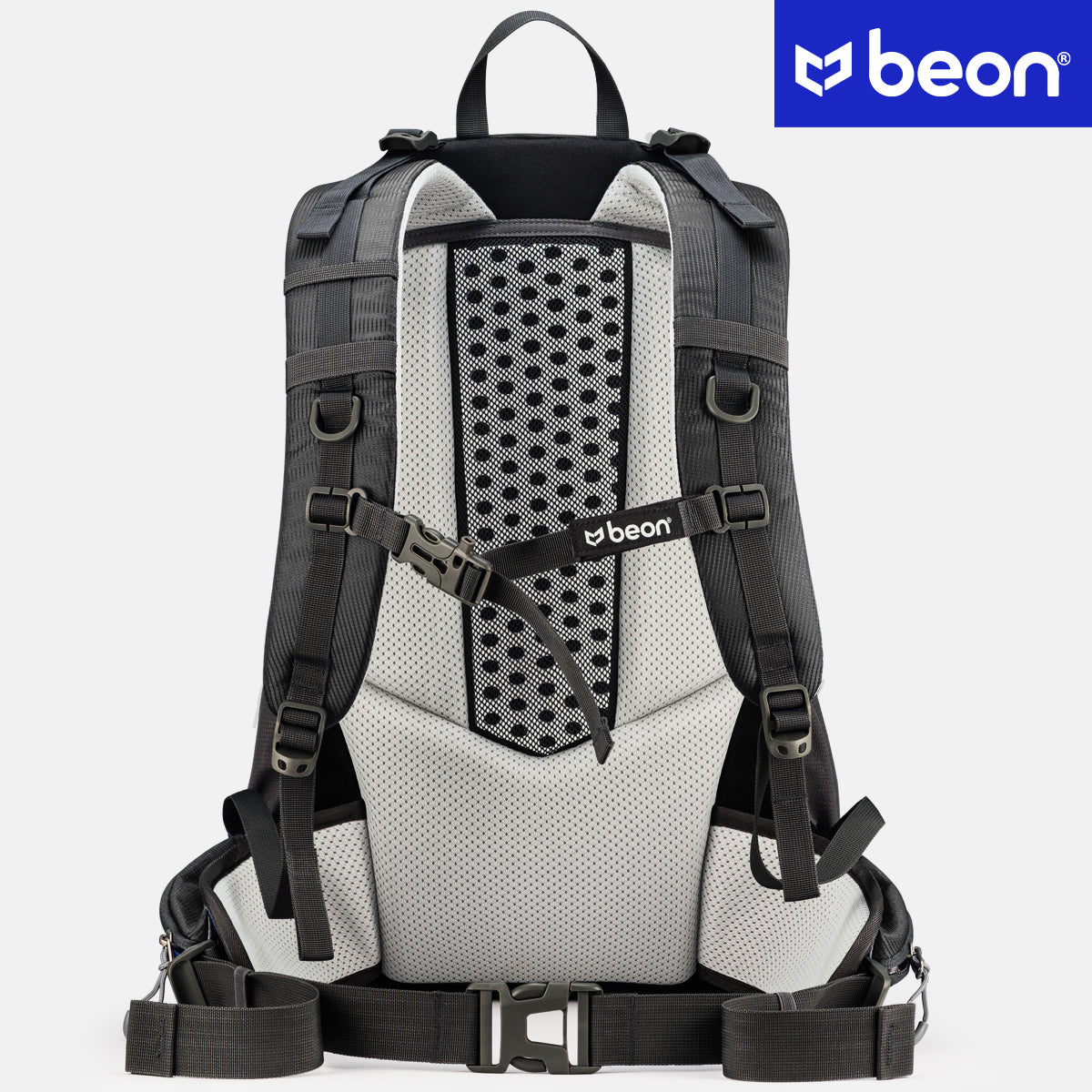 Durable 30L Mountain Backpack for Hiking & Trekking | Beon XB540 Black