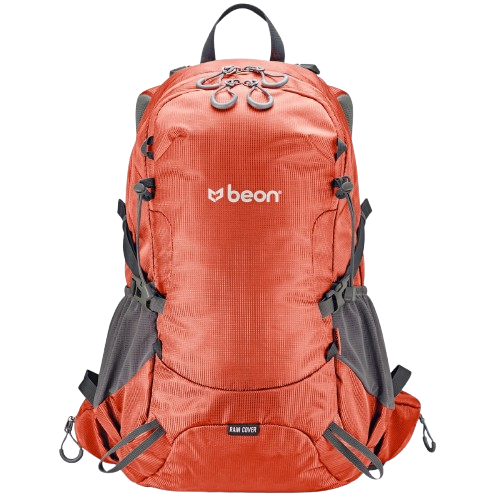 Rugged and Lightweight 30L Hiking Backpack in Orange | Beon XB540