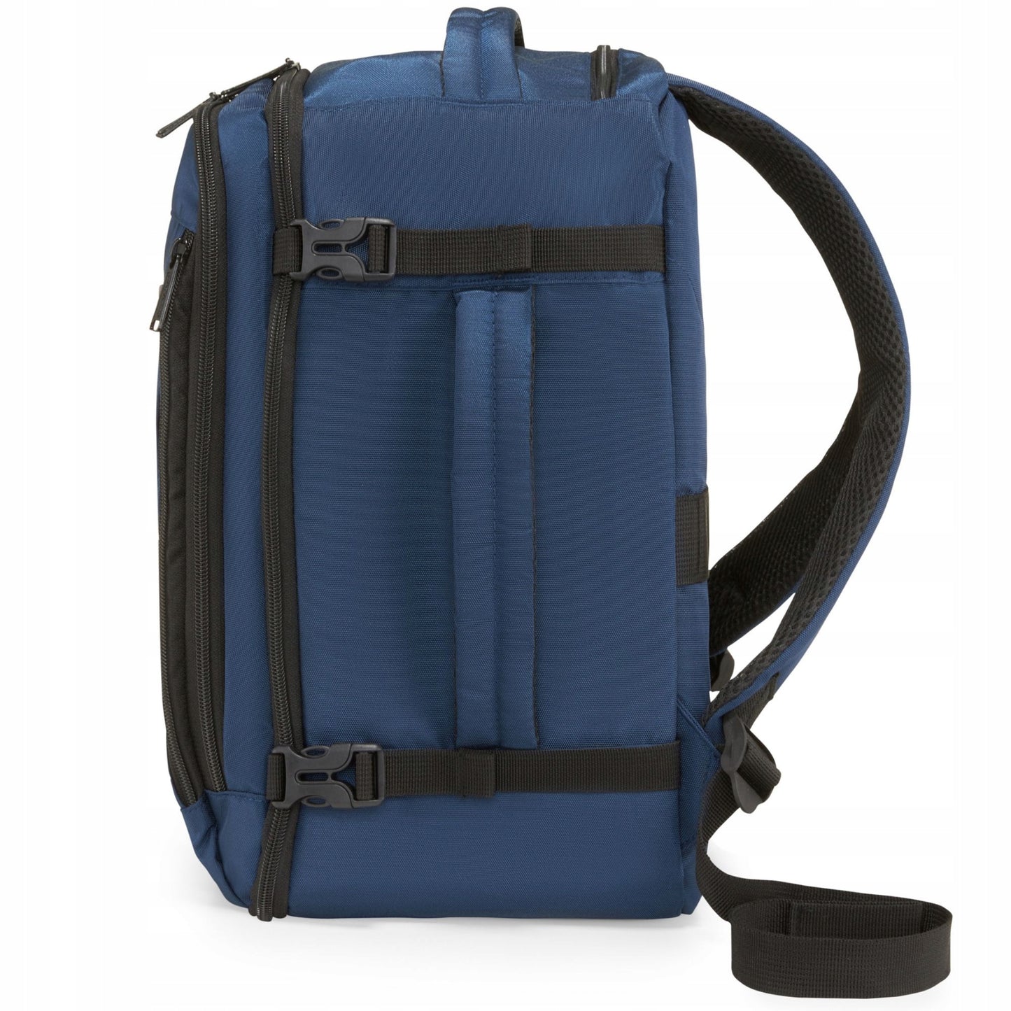 Compact Navy Blue Travel Backpack for Airplane | Fits Ryanair & WizzAir Free Carry-On | ZAGATTO®