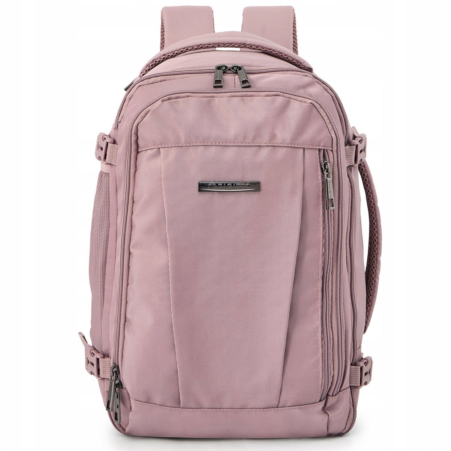 Lightweight Pink Airplane Backpack | Travel Cabin Bag for Ryanair & WizzAir | ZAGATTO