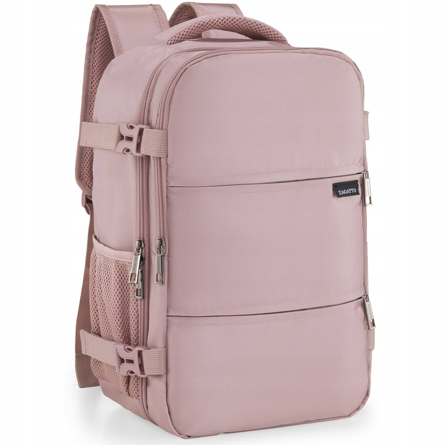 Zagatto Pink Travel Backpack 40x20x25 Ryanair WizzAir Cabin Bag Women’s Hand Luggage