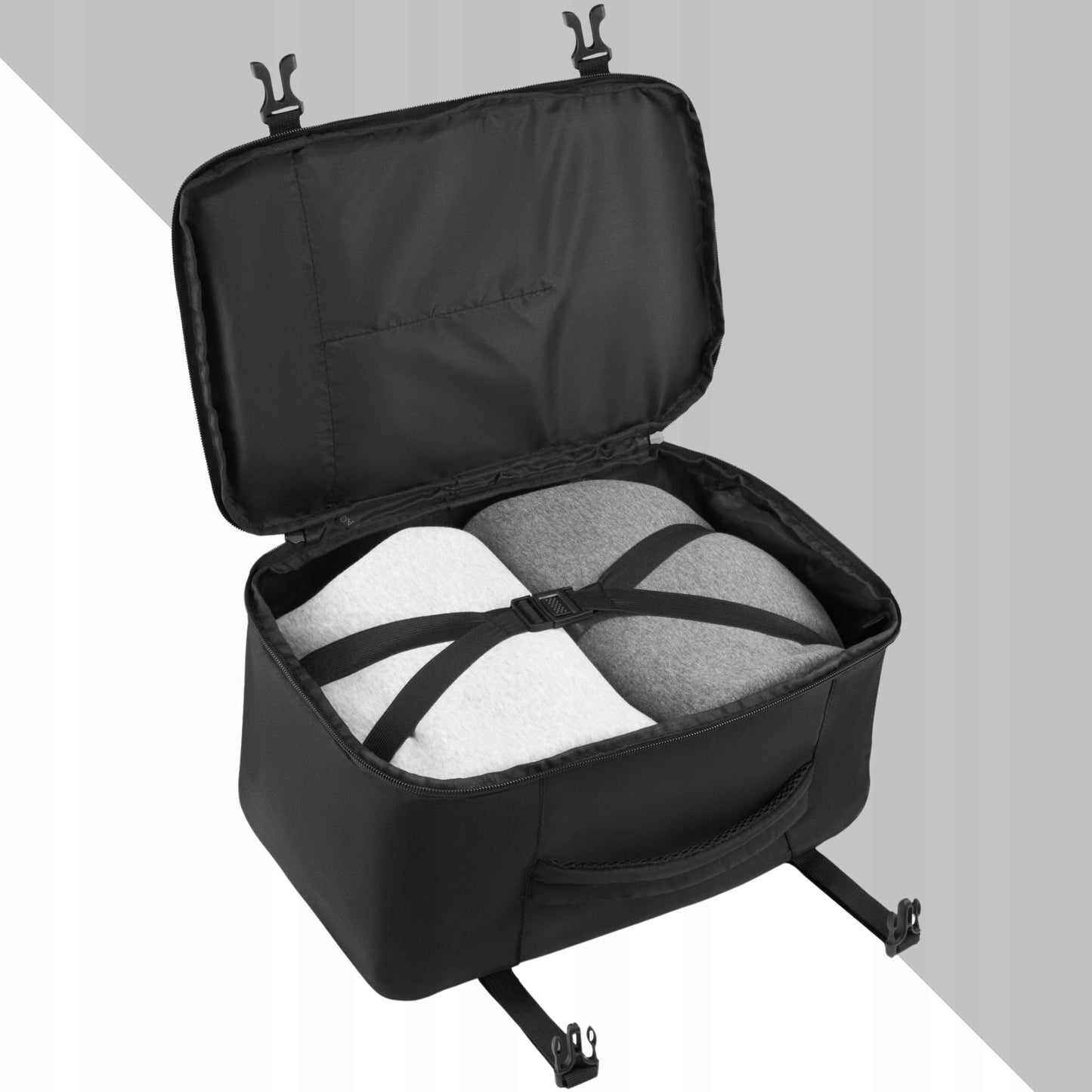 Compact Carry-On Backpack 40x25x20 for Ryanair & WizzAir | ZAGATTO Travel Bag
