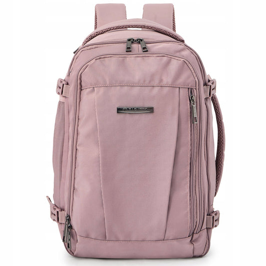 Lightweight Pink Airplane Backpack | Travel Cabin Bag for Ryanair & WizzAir | ZAGATTO