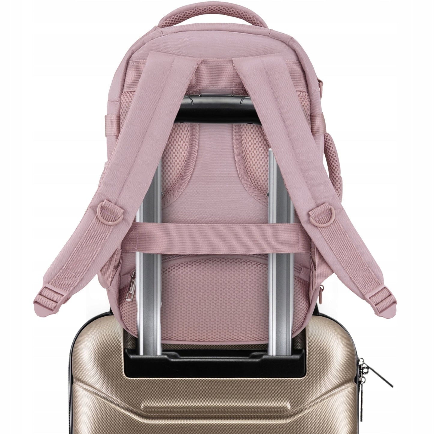 Pink Cabin Travel Backpack 40x20x25 | Hand Luggage for Ryanair & WizzAir – Zagatto