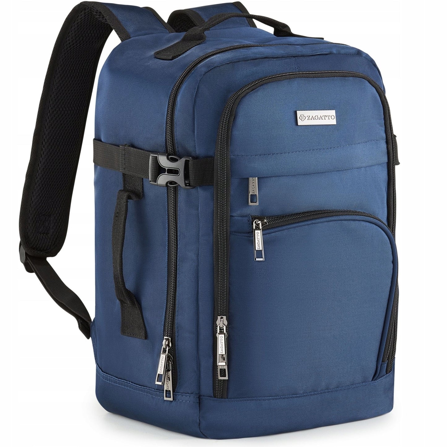 Compact Waterproof Travel Backpack 40x20x25 | Ryanair & WizzAir Approved Cabin Bag - Zagatto