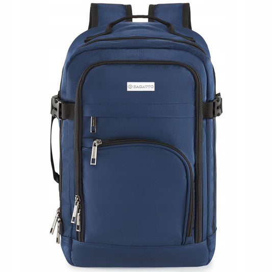 Compact Waterproof Travel Backpack 40x20x25 | Ryanair & WizzAir Approved Cabin Bag - Zagatto